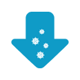 Blue arrow