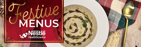 Festelijke / Kerst menu voor mensen met kauw en slikproblemen