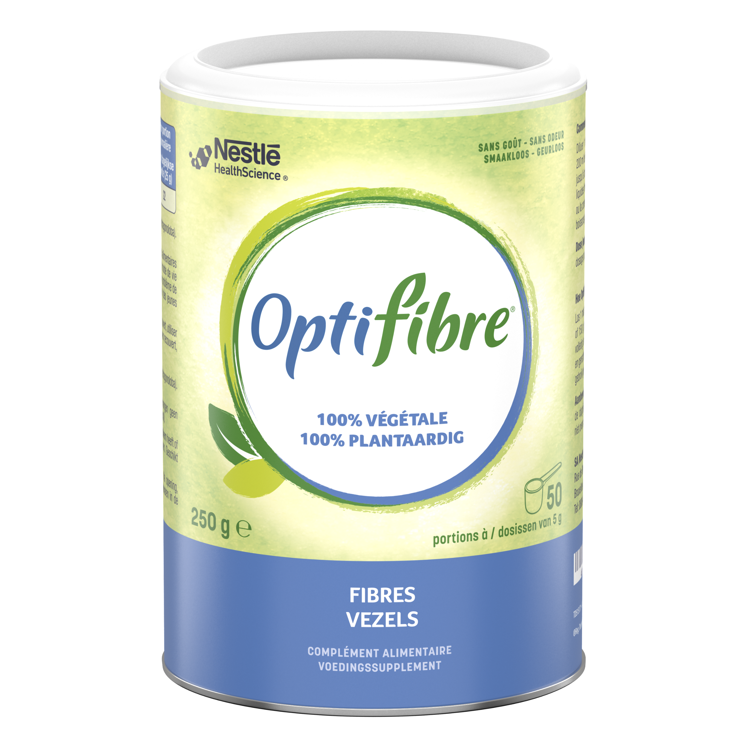 Optifibre®, gomme de guar partiellement hydrolysée (PHGG)