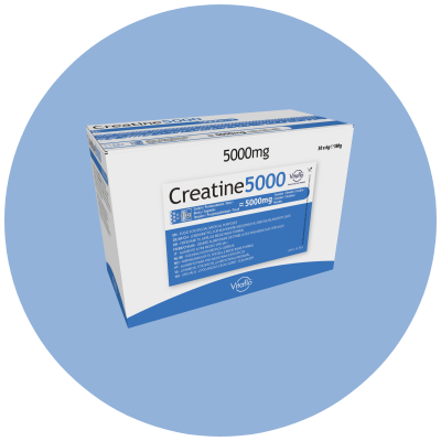 Creatine 5000mg supplement doosje