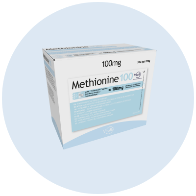 Doosje Methionine 100 mg tabletten
