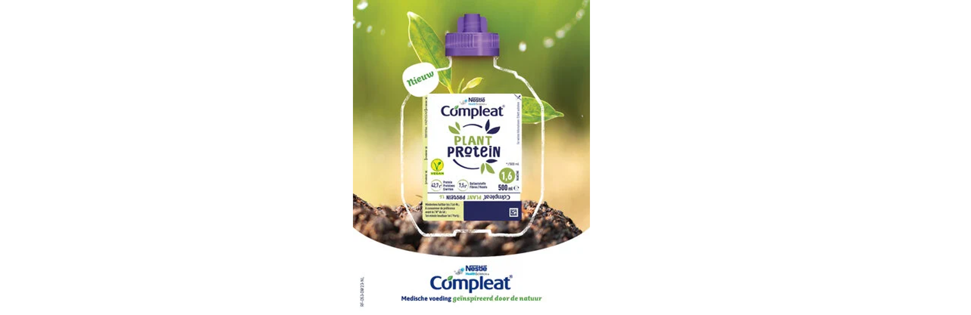 Nieuw: Compleat Plant Protein 1.6